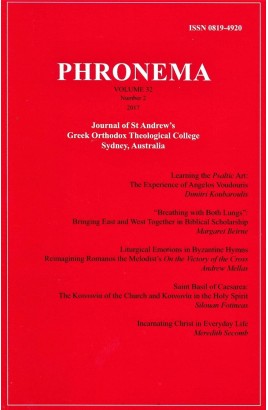 Phronema Volume 32, Number 2, 2017